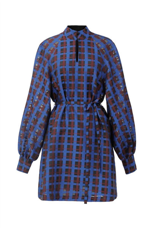 Emily Lovelock - Maureen Long Sleeve Mini Dress