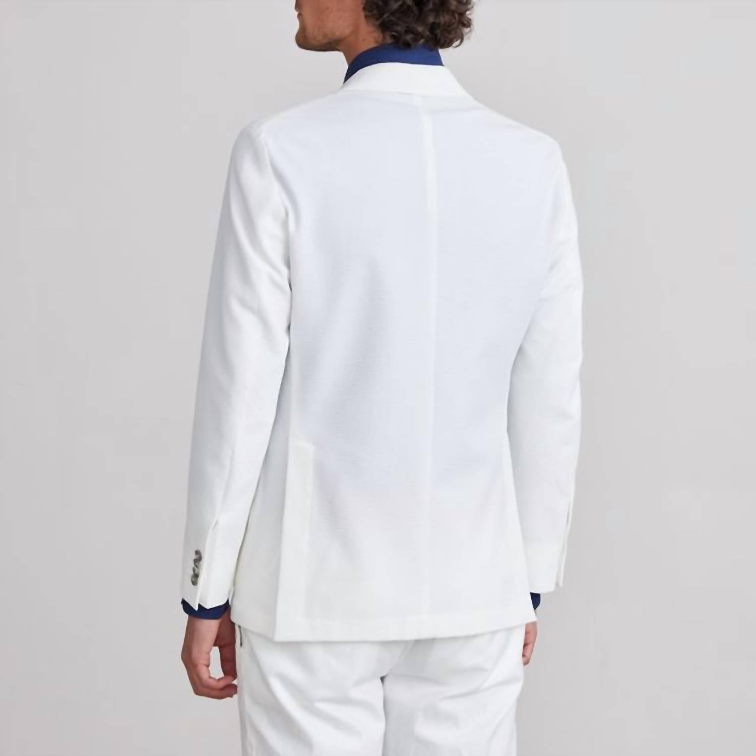 Emanuel Berg - Seersucker D-Constructed Shirt Jacket