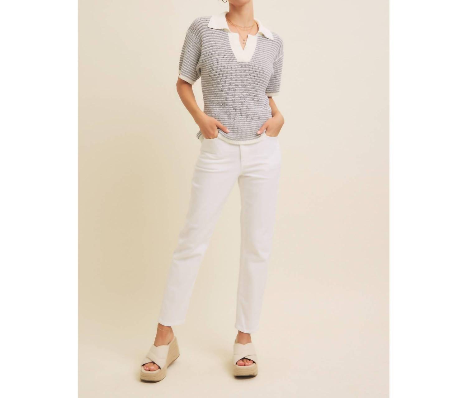 In February - Martha Knit Top