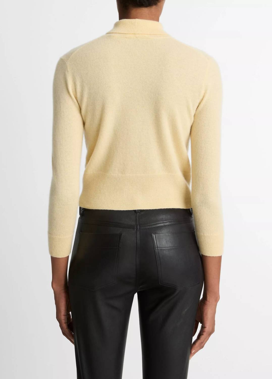 Vince - 3/4 Sleeve Mock Sweater