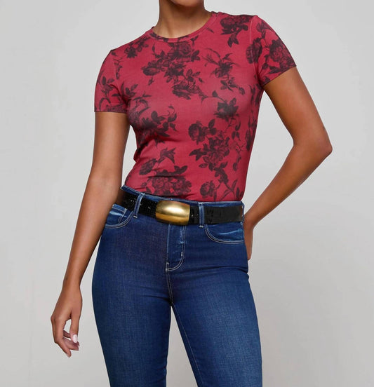 L'Agence - Ressi Fitted Tee