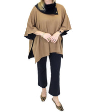 Hem & Thread - Gold Button Poncho