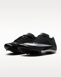 NIKE Unisex Zoom Rival Sprint Track Shoes in black metalic silver black - men's shoe - alternate view