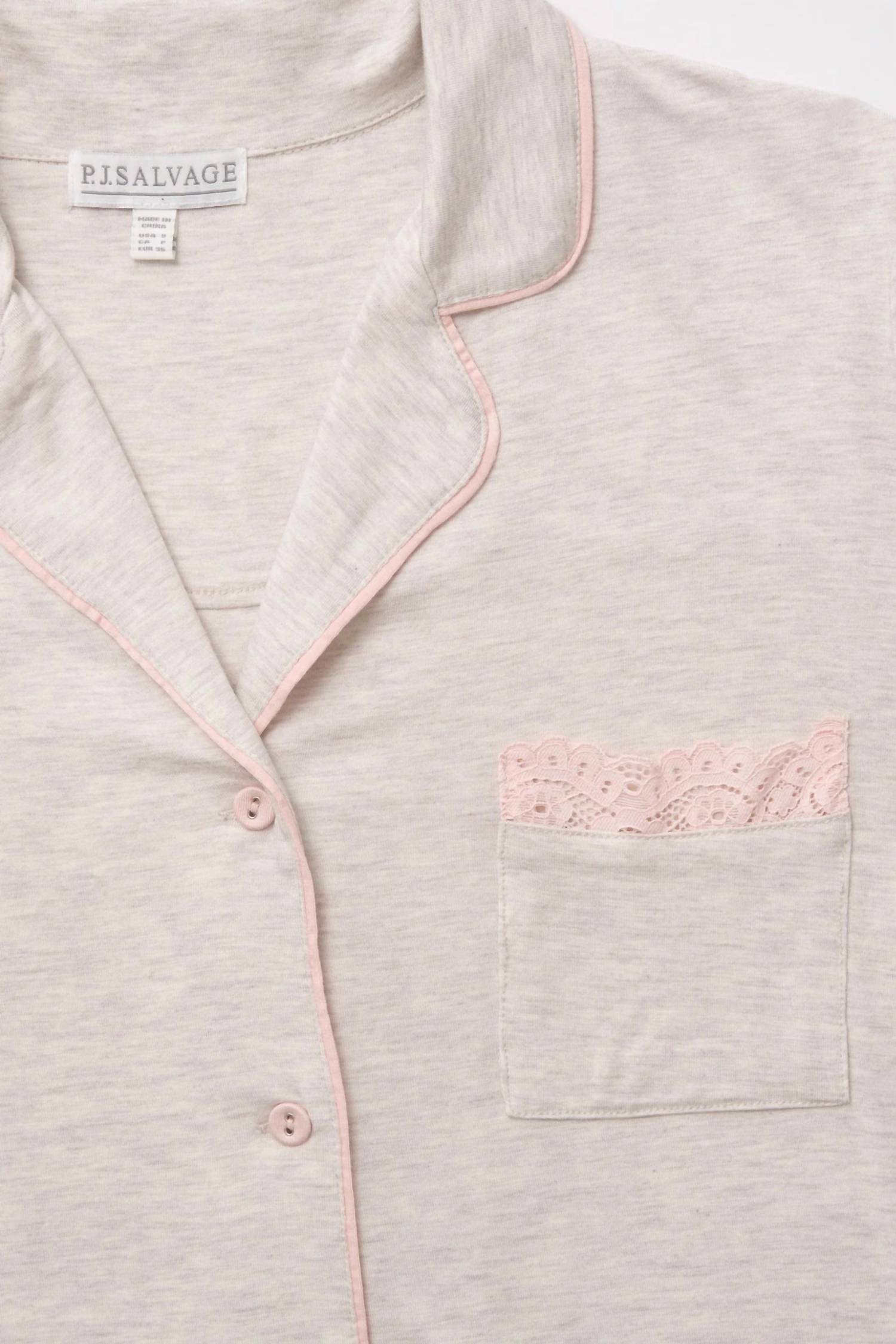 Pj Salvage - Love Lace PJ Set