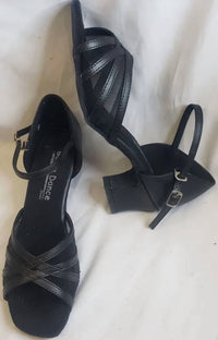 Go Go Dance - Women's Petrona 1.8" Thick Heel Latin Sandal