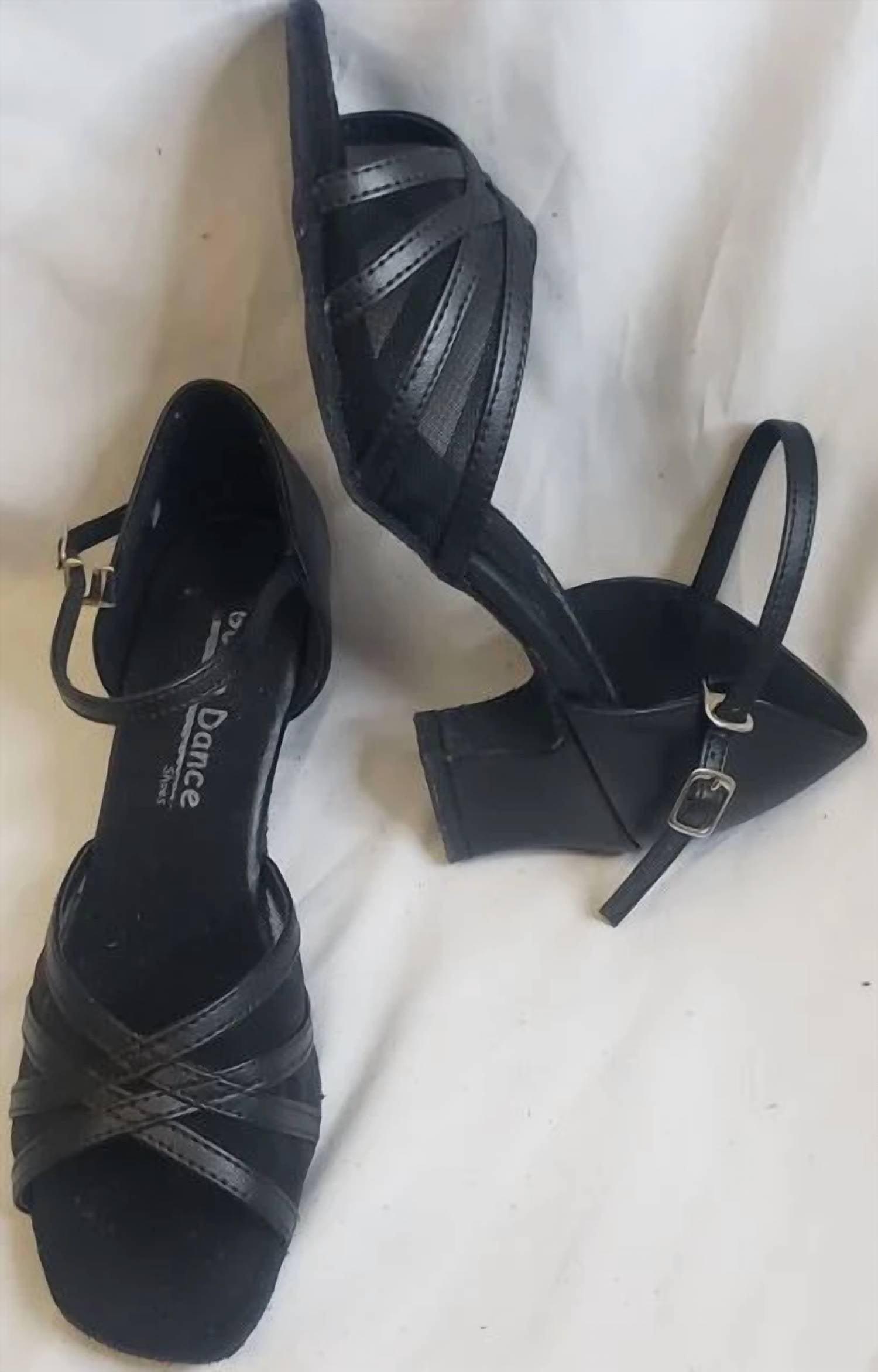 Go Go Dance - Women's Petrona 1.8" Thick Heel Latin Sandal