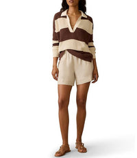 Faherty - Miramar Linen Polo Sweater