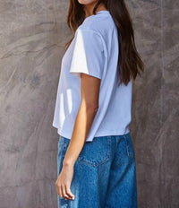 By Together - Knit Cotton Crew Neck Short Sleeve T-shirt