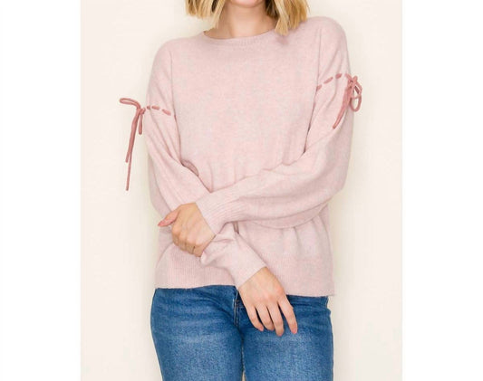 Staccato - Bow Tie Sleeve Sweater