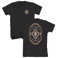 PENDLETON Icon Harding Graphic Tee in black tan - men's t-shirt - alternate view
