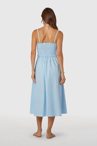 Livro - Smocked Midi Dress