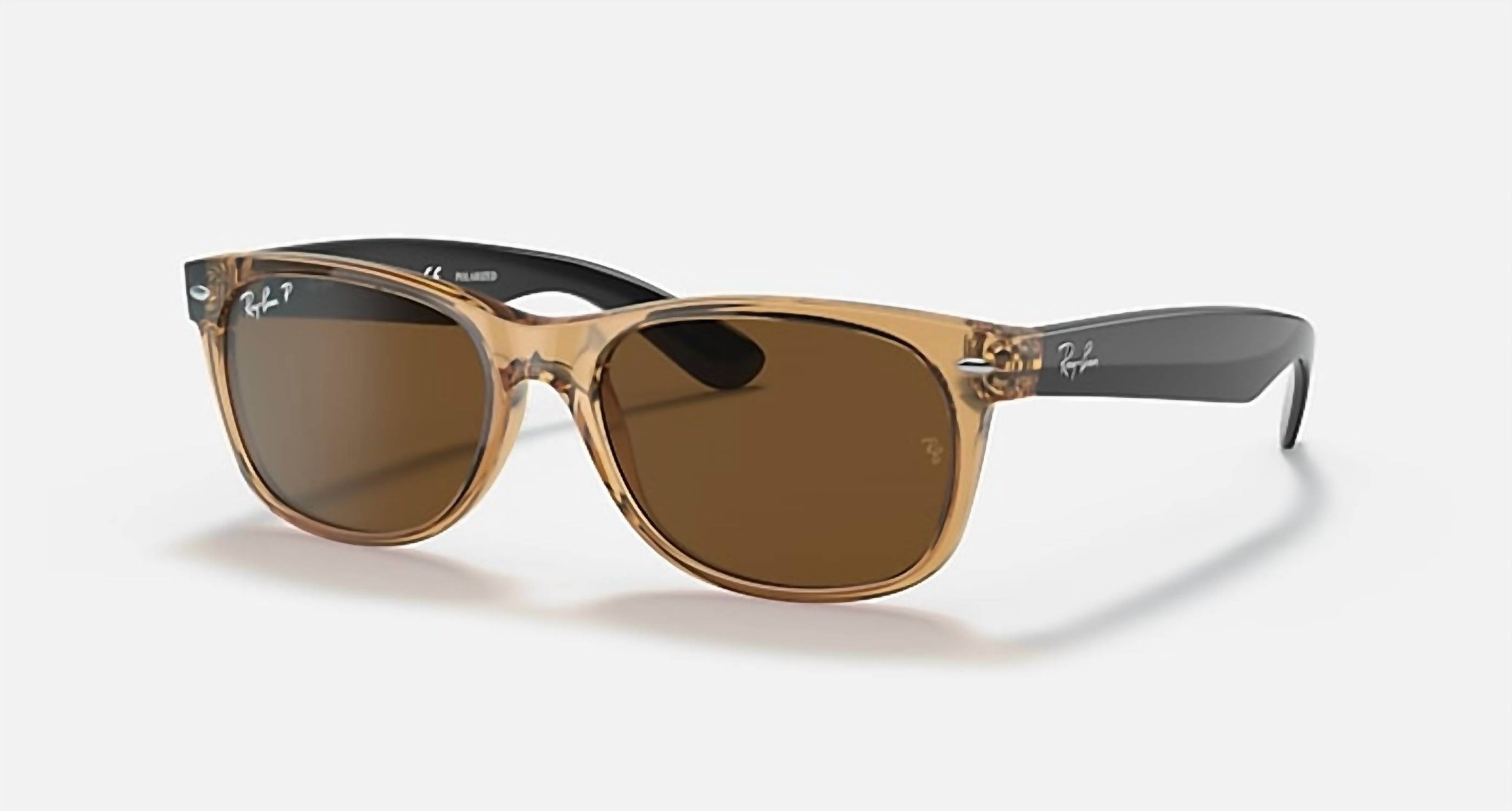 Ray Ban - New Wayfarer Bicolor Medium Polarized Sunglasses Rb2132 945/57