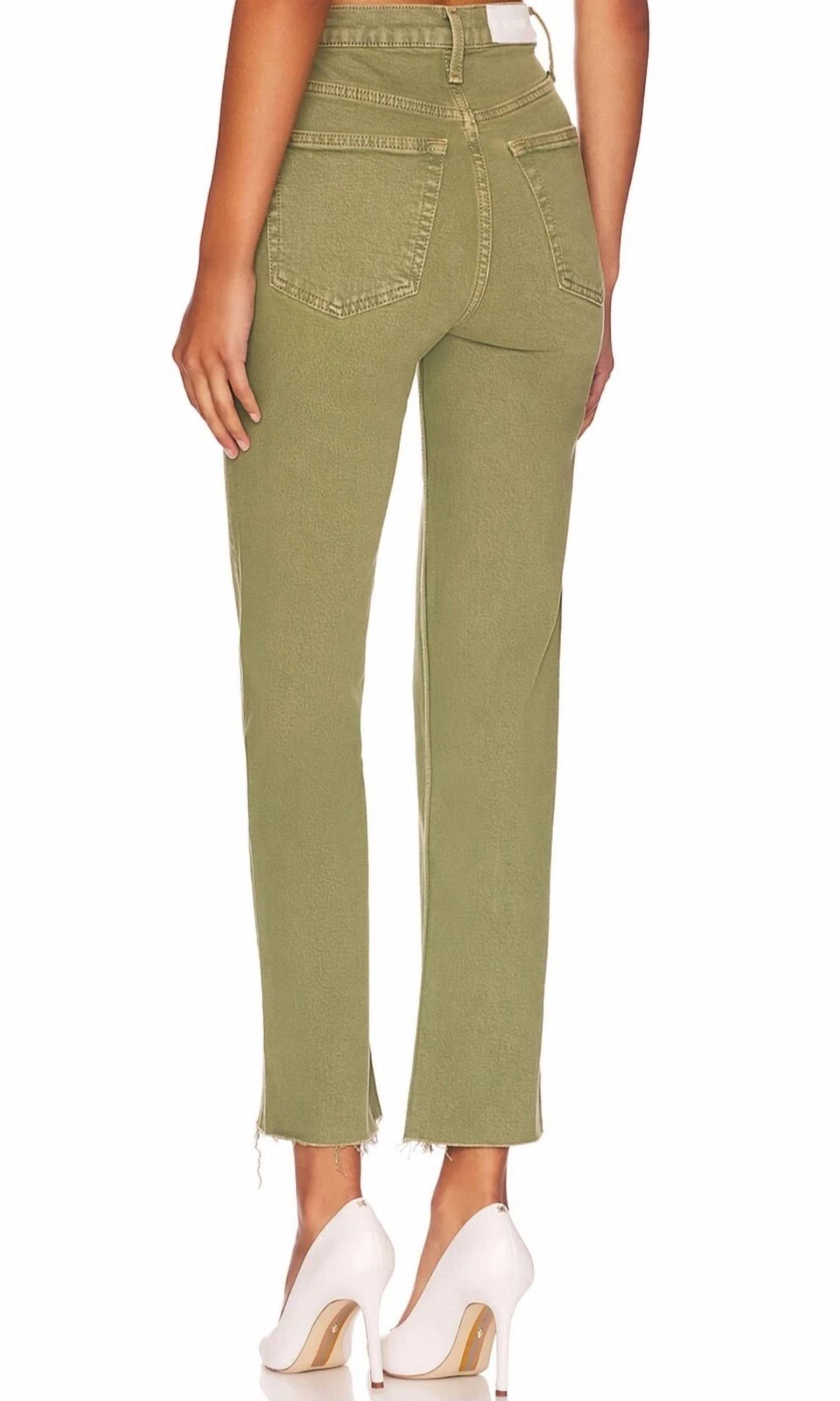 Re/Done - 70s Ultra High Rise Stove Pipe Jeans