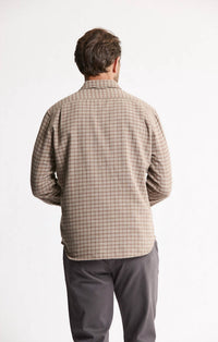 Jachs New York - Manor Twill Button-Up Flannel Shirt