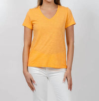 Elliott Lauren - Short Sleeve V-neck Tee