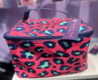 Viv & Lou - Women's Leopard Cosmetic Case