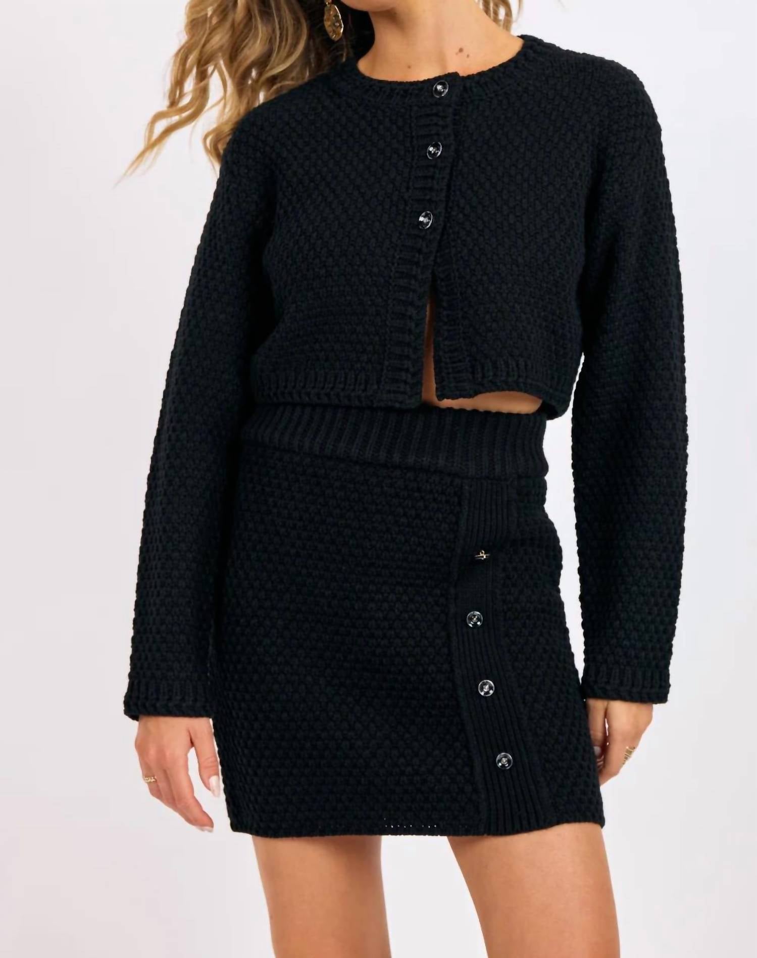 Sage The Label - Women's Odessa Button Front Cardigan