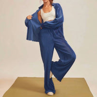 Main Strip - Luxe Pleated Lounge Set