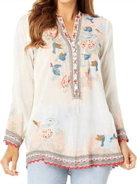 Johnny Was - Gracie Button Up Long Sleeve Blouse