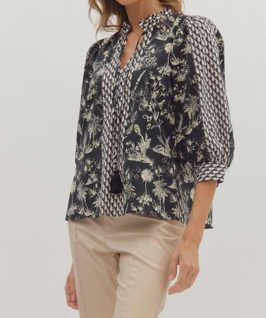 Entro - Botanical Blouse
