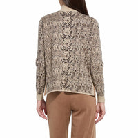 Lysse - Declan Mock Neck Jacquard Sweater