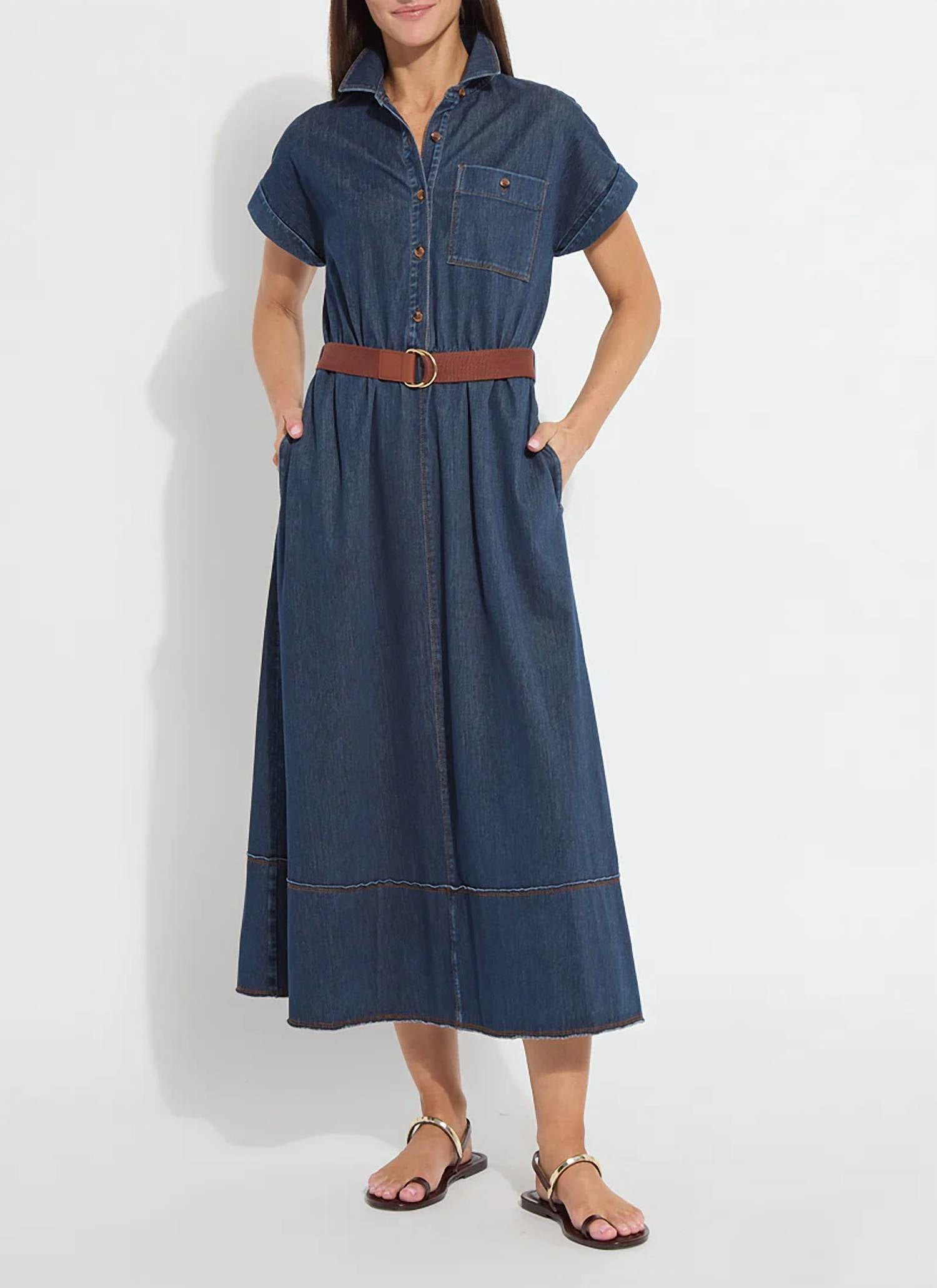Lysse - Zelda Belted Midi Dress
