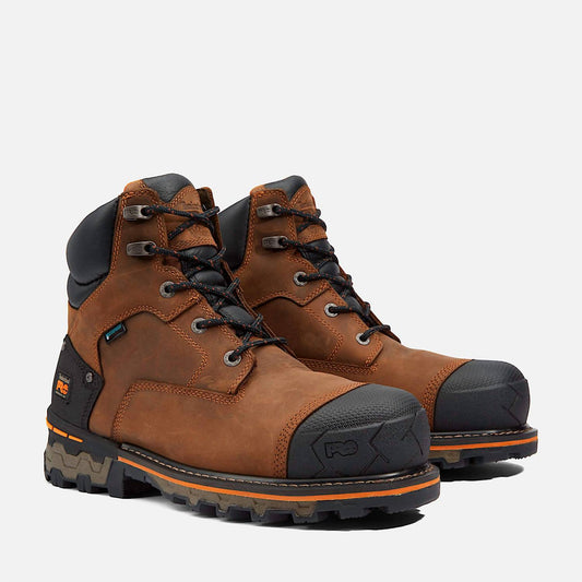 Timberland - Men's Boondock Composite Toe Waterproof Work Boot - Wide