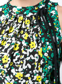 Proenza Schouler - Floral Asymmetrical Top