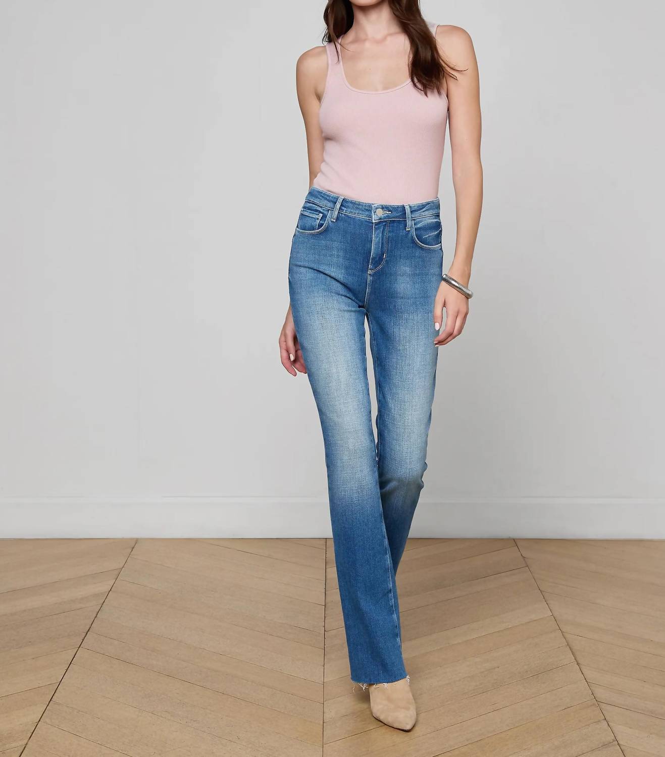 L'Agence - Adira Scoop Neck Tank Top