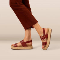 Aetrex Women's Vania Sandal in red - women's sandal - view 7