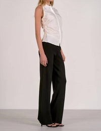 Elan - Sleeveless Collar Top