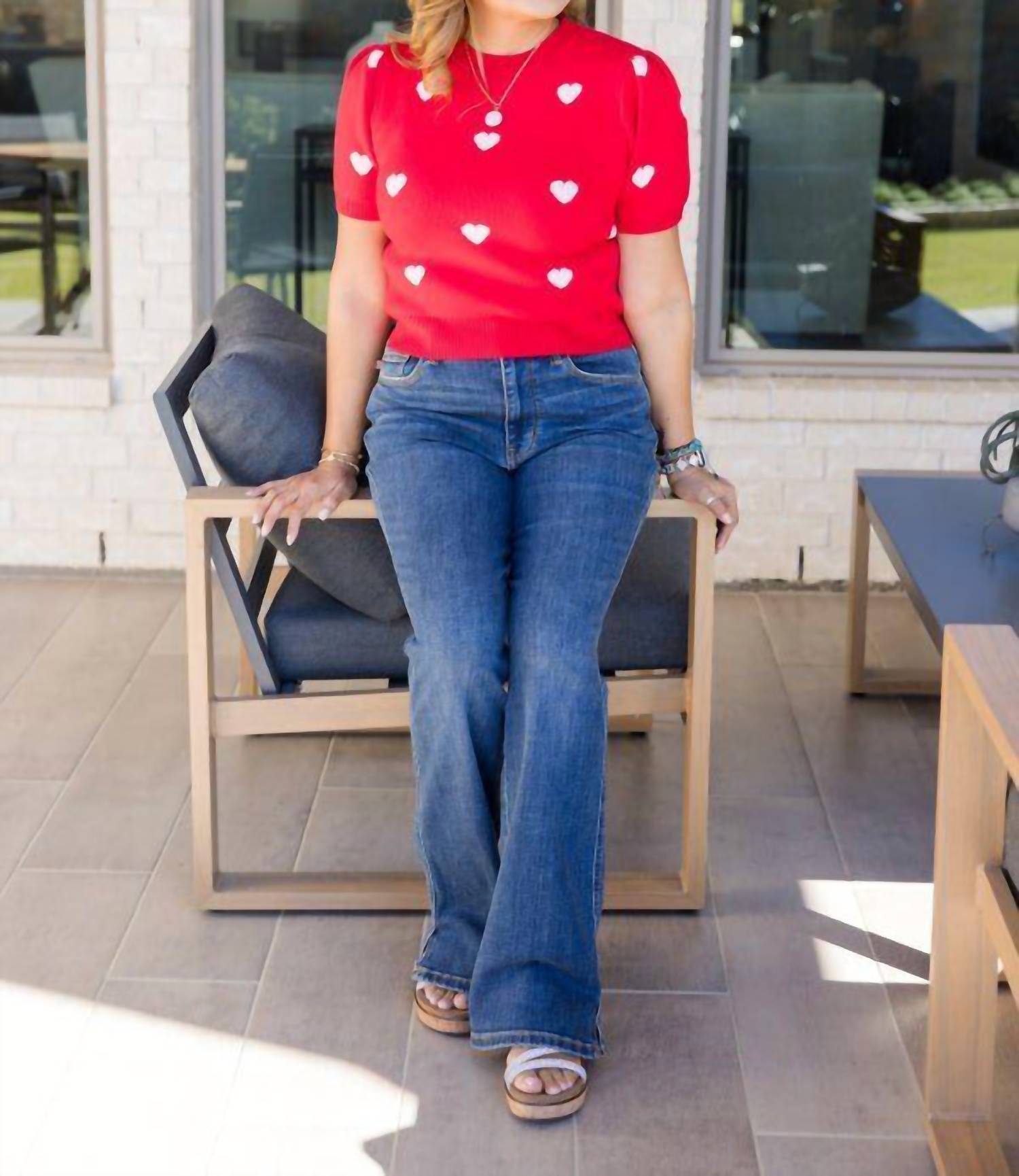 She + Sky - Amia Top