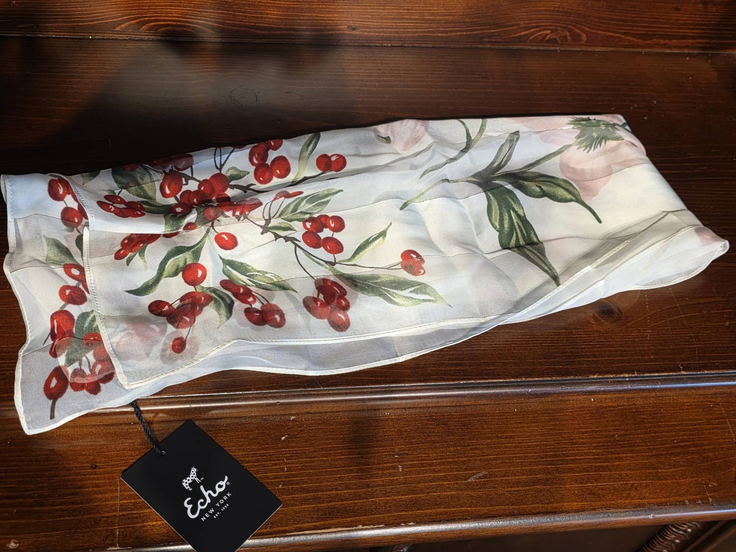 Echo - Holly Berry Scarf