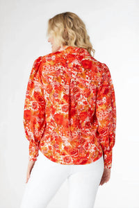 Coco + Carmen - Button-down Printed Blouse