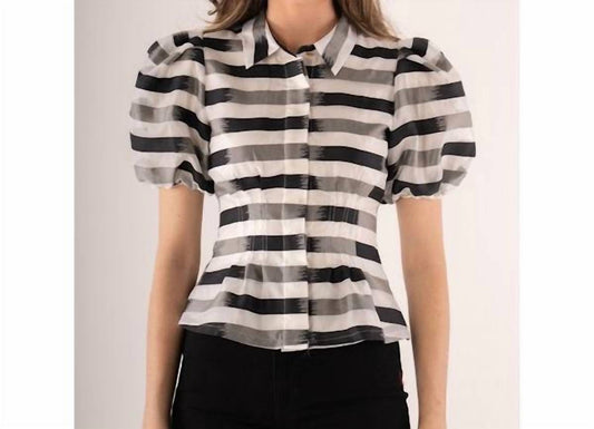 Emily Mccarthy - Britt Puff Sleeve Top