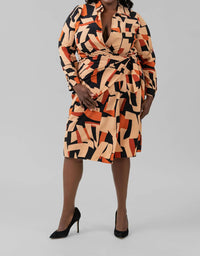 London Times - Olga Midi Dress - Plus