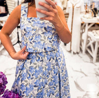 Mable - Skies Over Savannah Floral Skirt Set