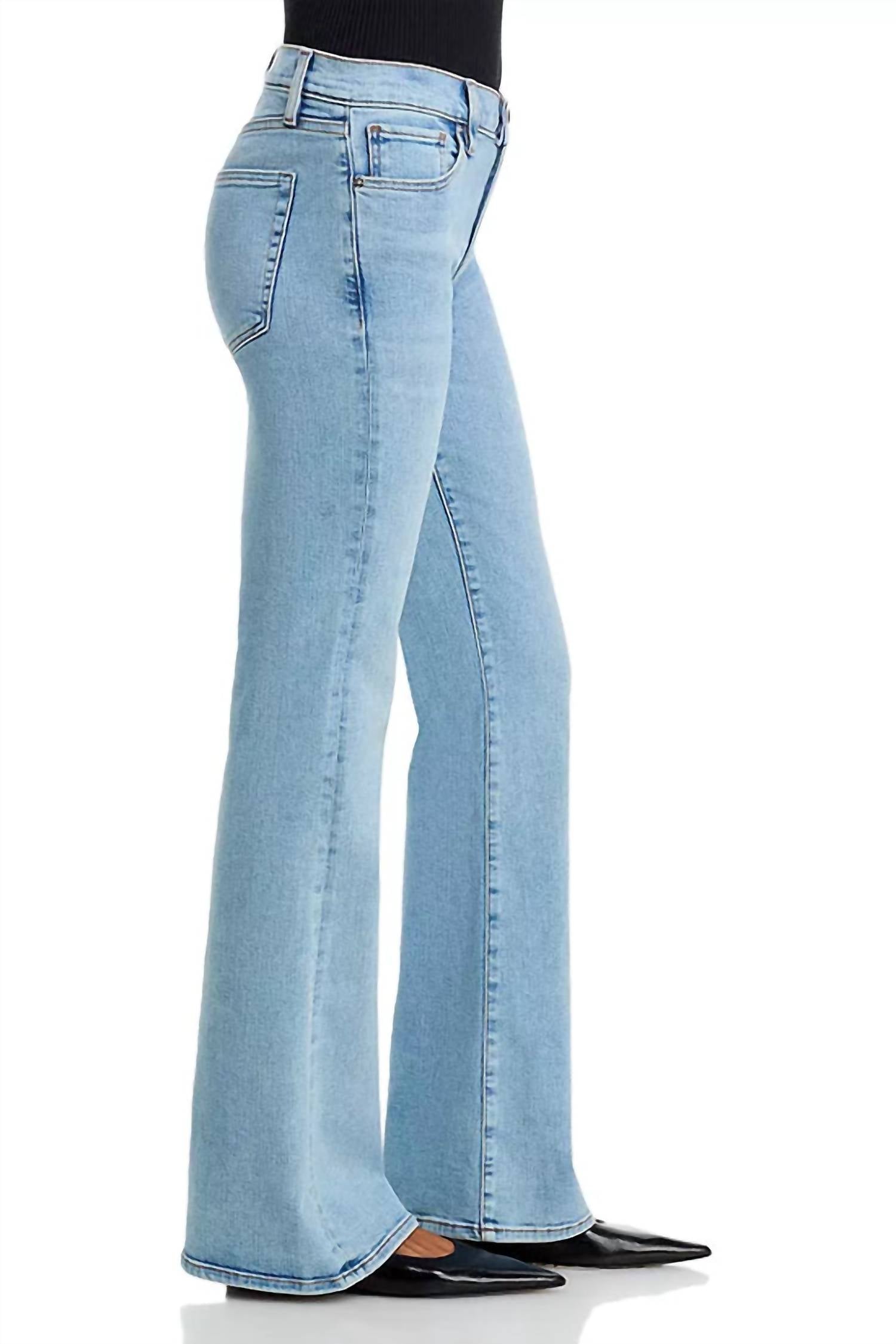 Frame - Icon High Rise Flare Jeans