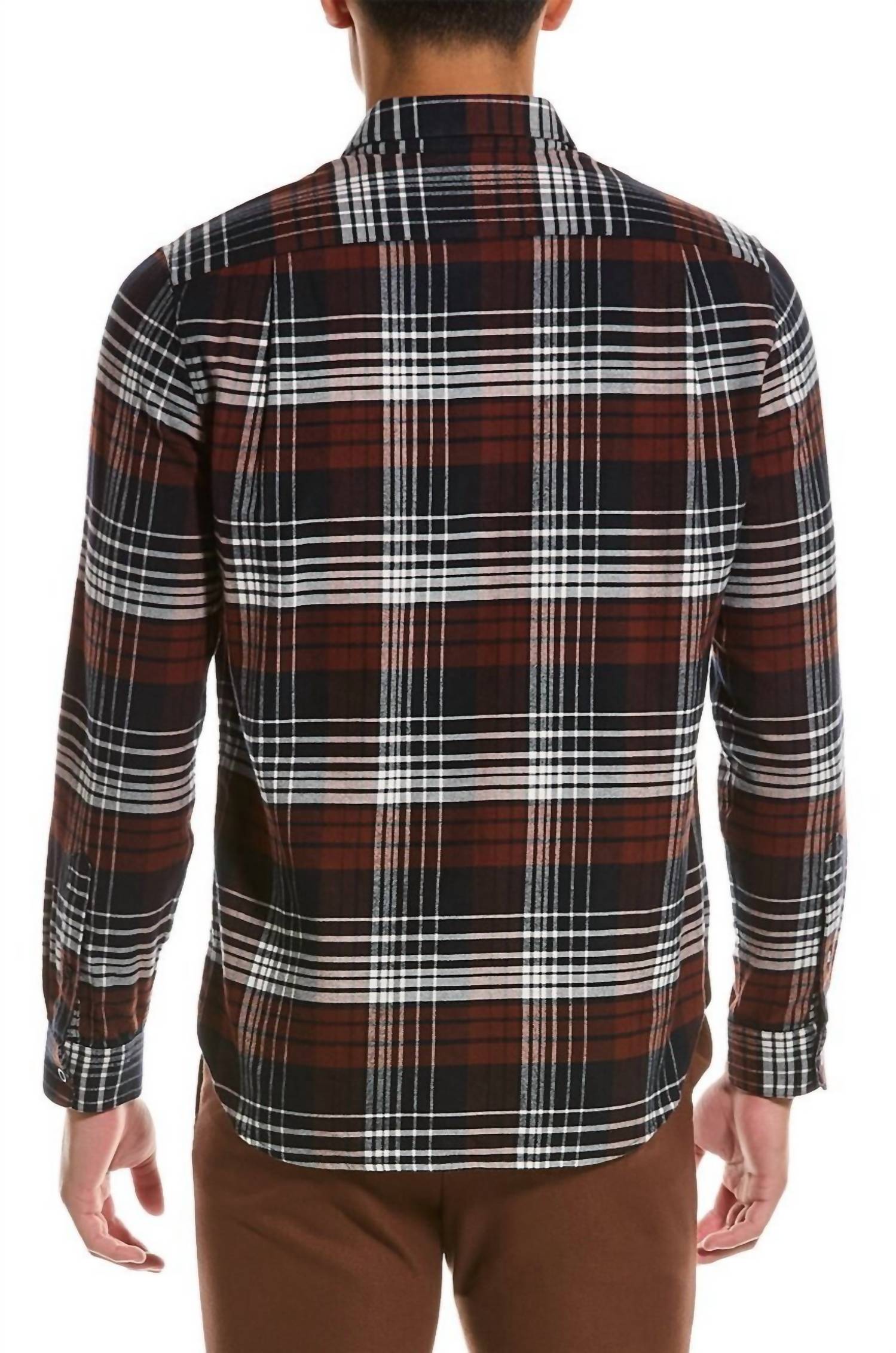 Vince - Men's Cedarwood Plaid Shirt