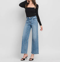 Flying Monkey - High Rise Wide Jeans