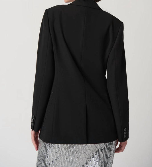 Joseph Ribkoff - Iron-on Embellished Style Blazer