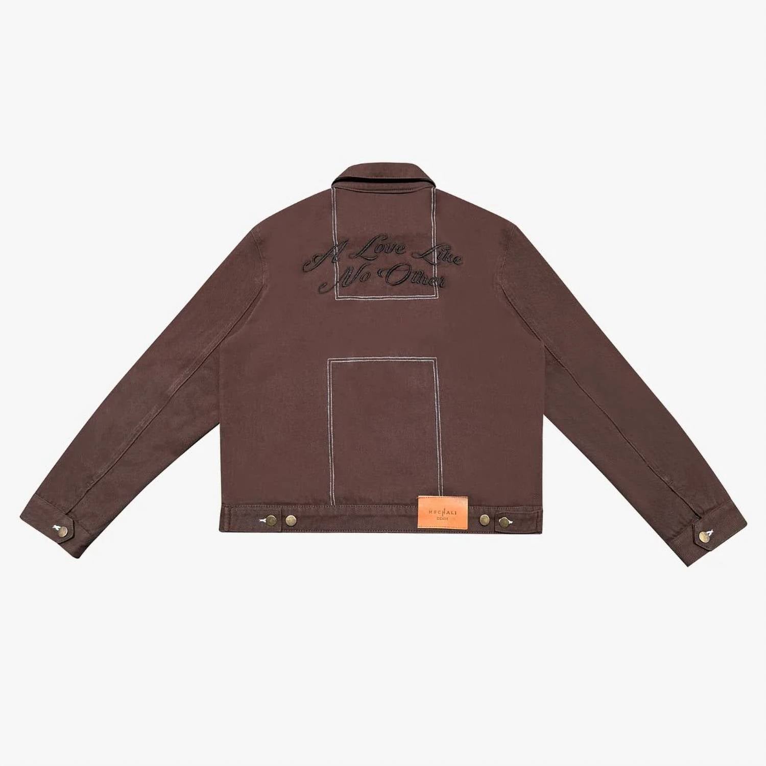 Mechali - Contrast Stitch Worker Jacket