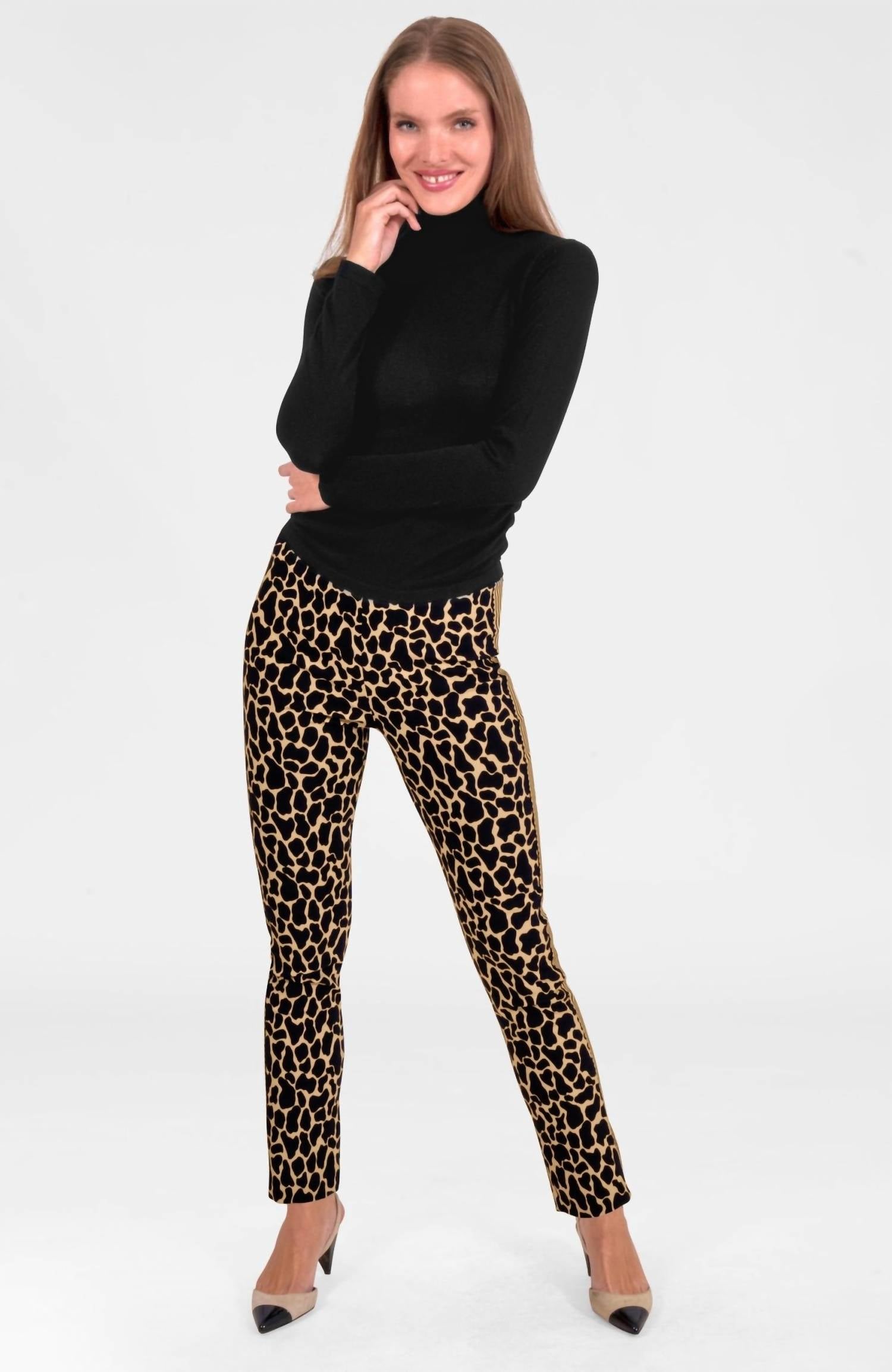Gretchen Scott - Animal Instinct Giraffe Gripeless Pant