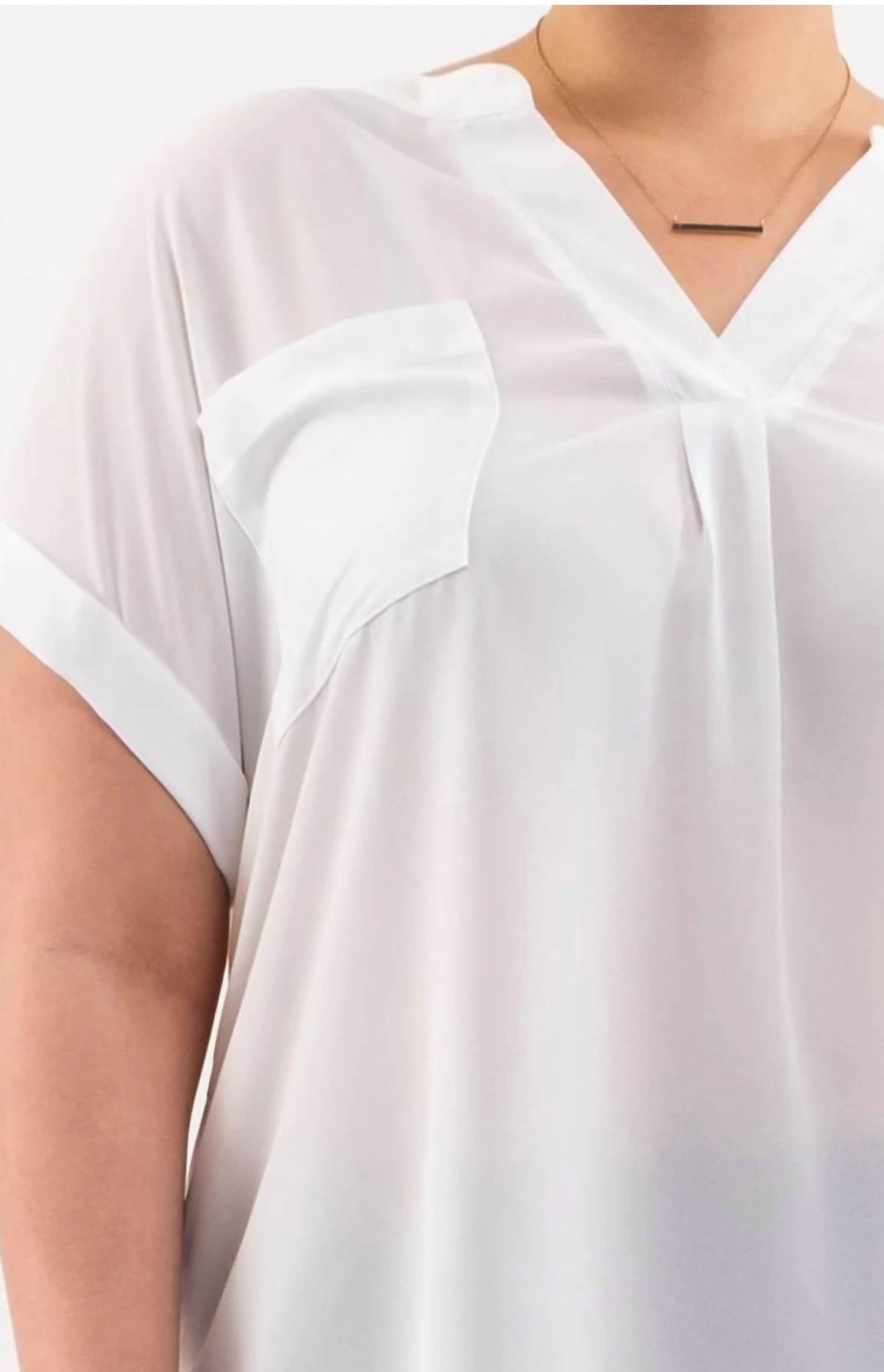 Blu Pepper - Front Pocket Top - Plus