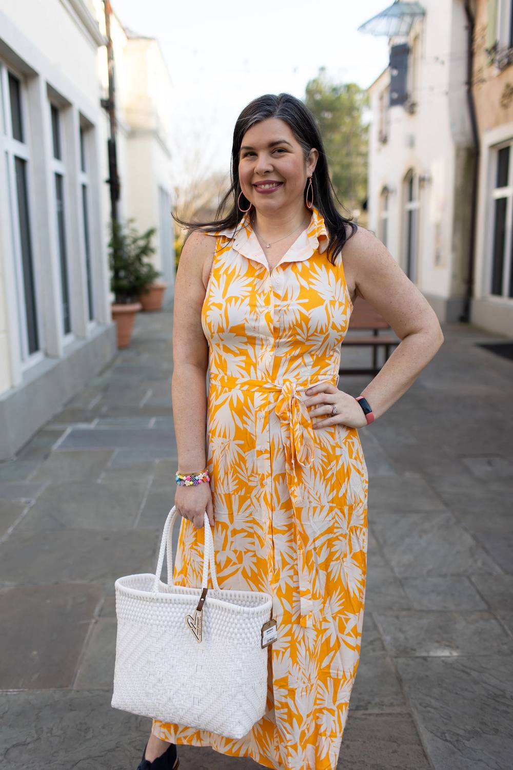 Compania Fantastica - Flowers Button Down Dress
