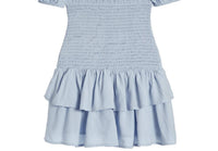 Katie J NYC Junior Ellie Dress in baby blue - women's dress - detail view