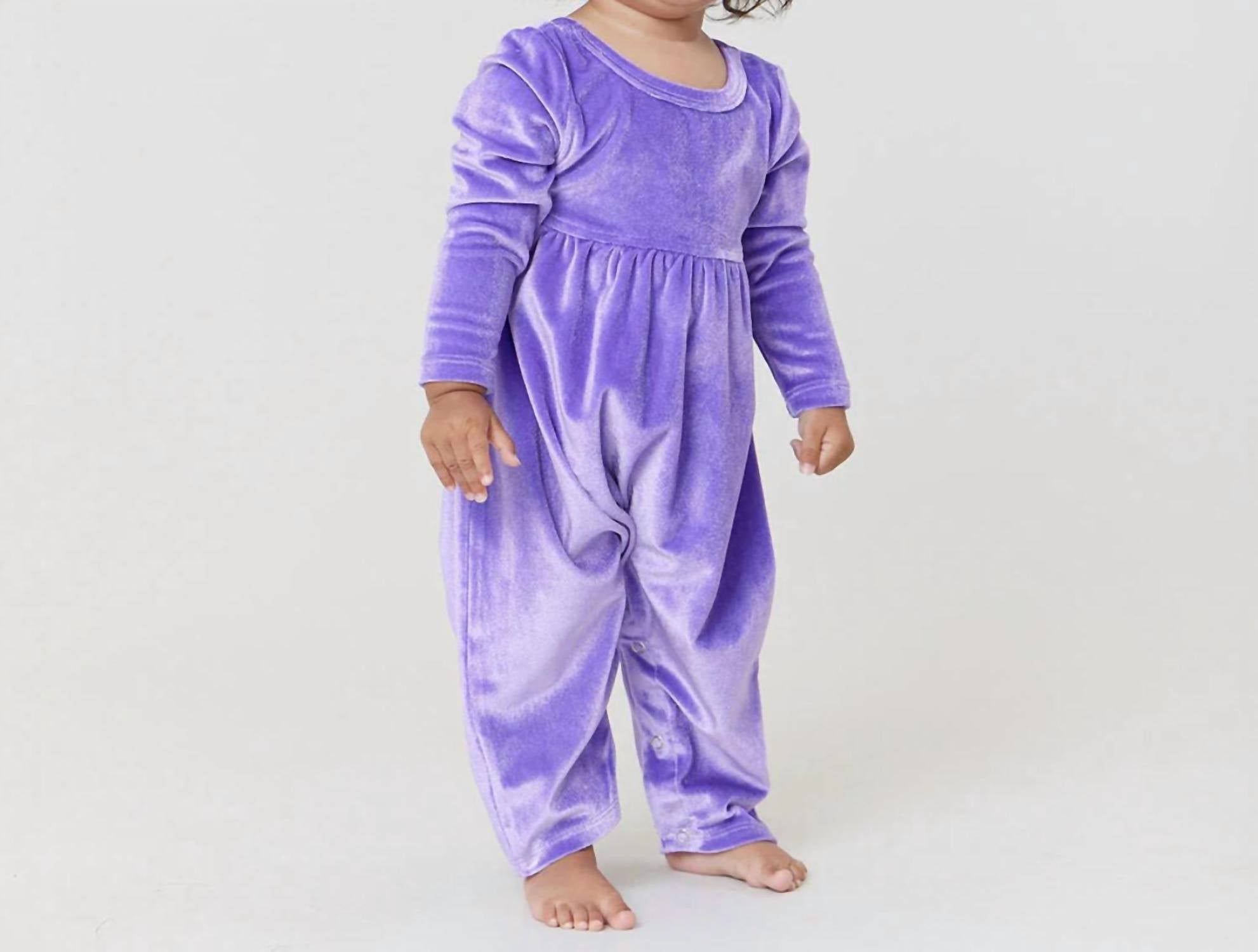 Pink Chicken - Baby Girl's Velour Steph Jumper