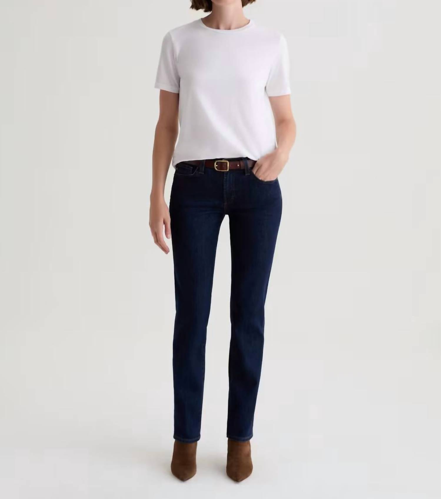 Ag Jeans - Sandra Low-rise Straight Leg Jeans