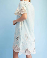 Gigio - Crochet Details Dress