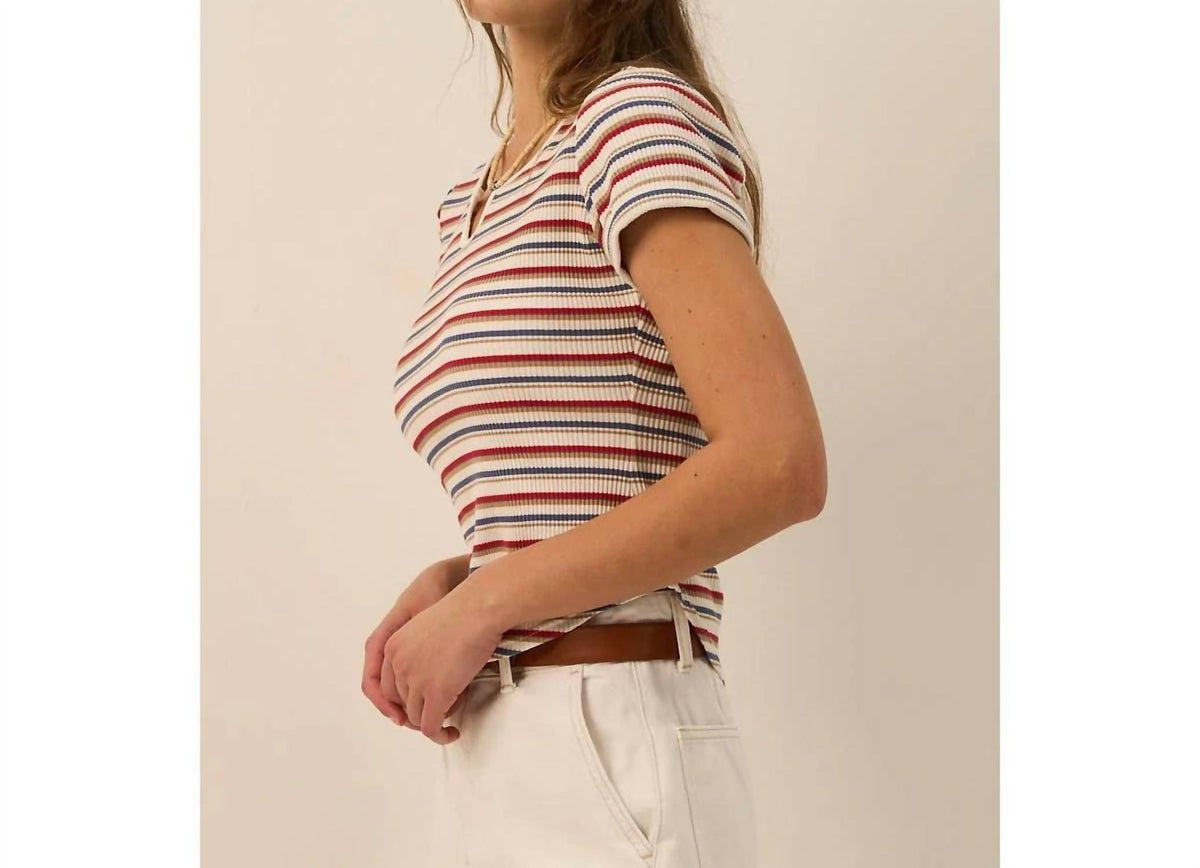 The Greii - Last Chance - Striped Knit Top